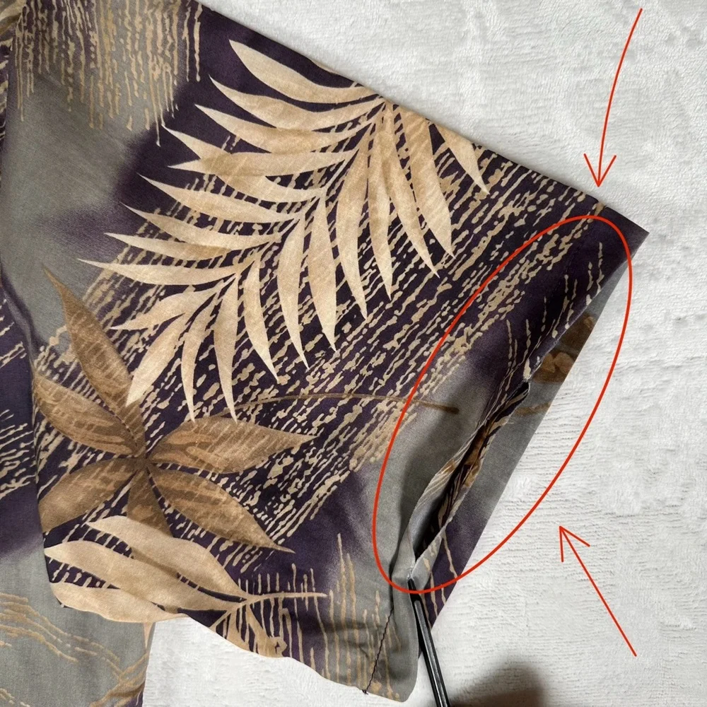 Tori Richard Honolulu Shirt Men Size XL Short Sleeve Hawaiian 100% Cotton Lawn - Picture 11 of 11